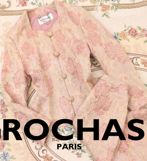 (70%세일) Tychez Vintage Clothing ROCHAS paris 로샤스 린넨60%
