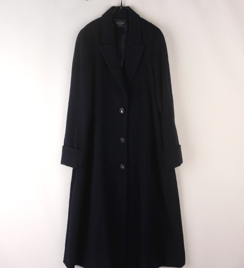 (80%세일) Tychez Vintage Clothing HAND MADE CASHMERE 캐시미어100% A라인 코트