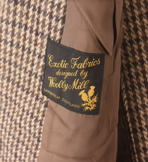 (70%세일) Tychez Vintage Clothing LANGHOLM SCOTLAND 건클럽체크패턴 트위드 자켓