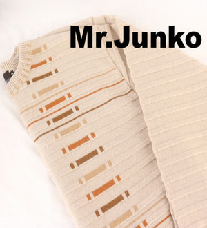 (70%세일) MR.JUNKO JUNKO KOSHINO 준코코시노 패턴 니트 MAN M