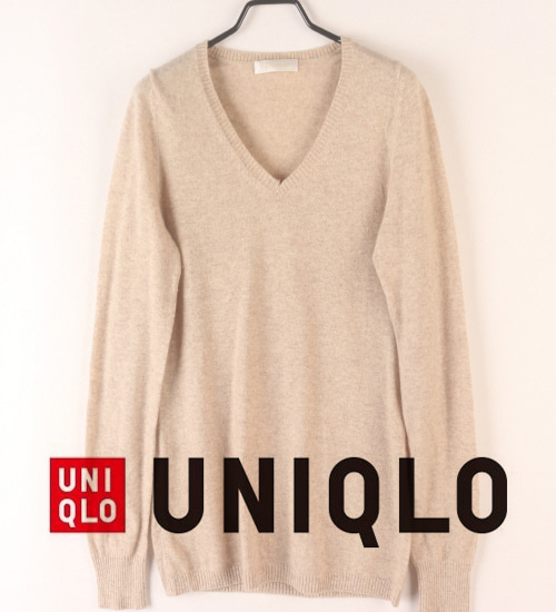 (50%세일) Tychez Vintage Clothing UNIQLO 유니클로 캐시미어100%