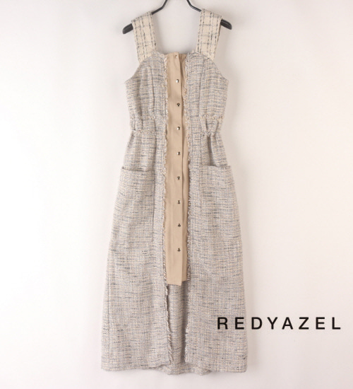 (70%세일) Tychez Vintage Clothing REDYAZEL 트위드 원피스