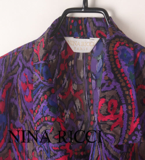 (70%세일) Tychez Vintage Clothing NINA RICCI paris 니나리치