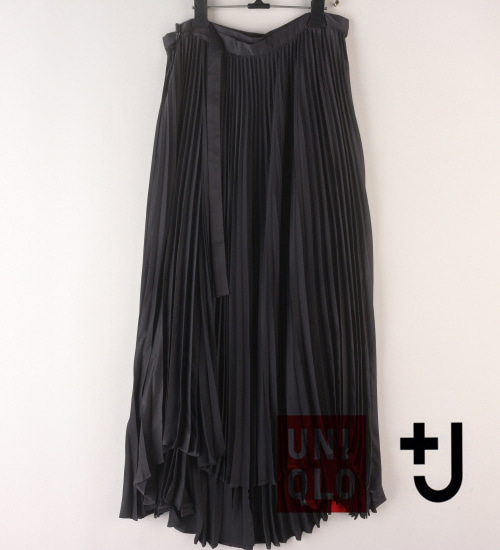 (50%세일) Tychez Vintage Clothing UNIQLO x JILSANDER 질샌더 플리츠 주름 롱 스커트