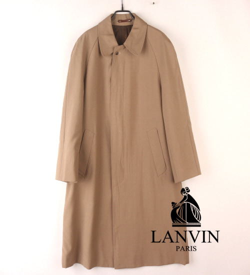 (80%세일) Tychez Vintage Clothing LANVIN paris 랑방 울100% 트렌치코트